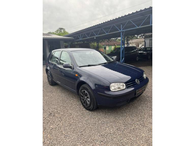 VOLKSWAGEN - GOLF - 1999/2000 - Azul - R$ 23.900,00