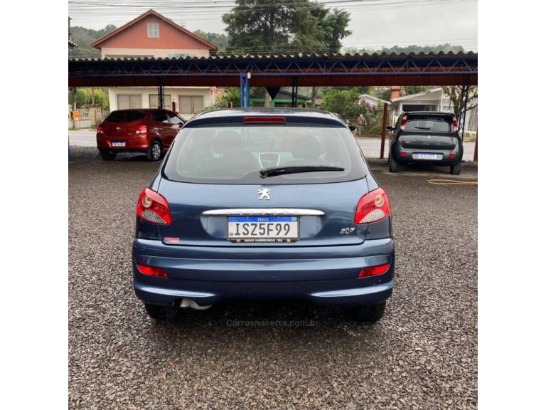 PEUGEOT - 207 - 2011/2012 - Azul - R$ 24.900,00